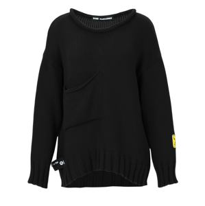 #VDR Swapped Black oversize sveter Veľkosť: S