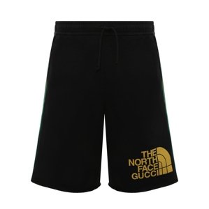 THE NORTH FACE X GUCCI Black kraťasy Veľkosť: S