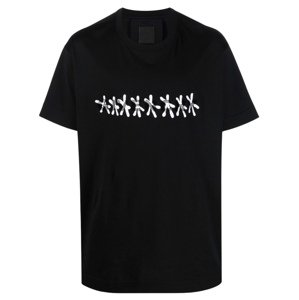 GIVENCHY Overprint Black tričko Veľkosť: S