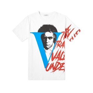 VALENTINO Undercover White tričko Veľkosť: L