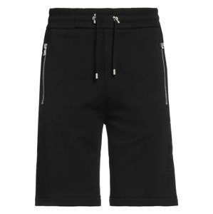 BALMAIN Paris Embossed Logo Black kraťasy Veľkosť: S