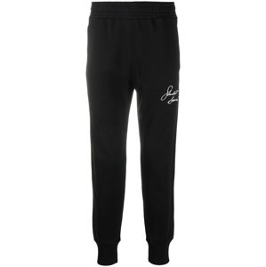 GIVENCHY Slogan Black tepláky Veľkosť: XL