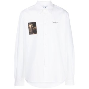 OFF-WHITE Caravaggio White košeľa Veľkosť: S
