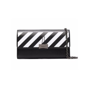 OFF-WHITE Binder Black listová kabelka