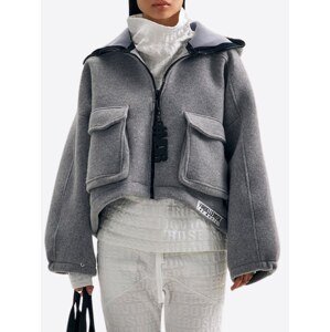 #VDR Melange Grey bunda Veľkosť: M