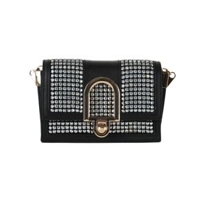 GAUDI Strass Black crossbody kabelka