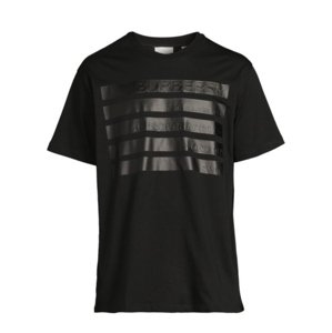 BURBERRY Horseferry Black tričko Veľkosť: L