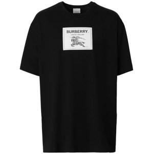 BURBERRY Patch Black tričko Veľkosť: L