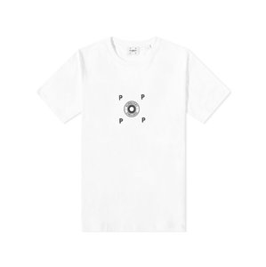 BURBERRY X POP White tričko Veľkosť: XL