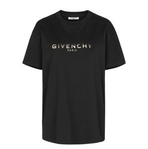 GIVENCHY Paris Logo Black tričko Veľkosť: L