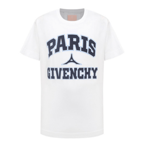 GIVENCHY Paris White tričko Veľkosť: S