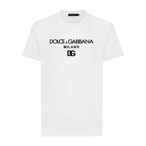 DOLCE & GABBANA DG Embroidery White tričko Veľkosť: XXL