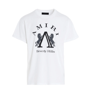 AMIRI Beverly Hills White tričko Veľkosť: S