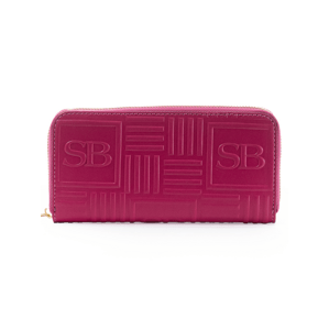 SARA BURGLAR Vitello Sweet Rose peňaženka