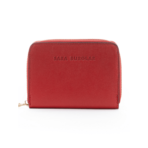 SARA BURGLAR Sand Red peňaženka