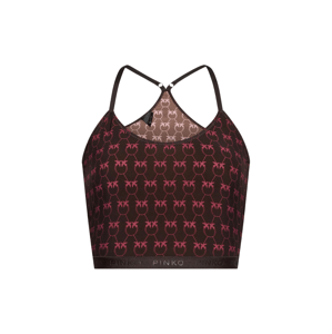 PINKO Harbour Marrone top Veľkosť: L