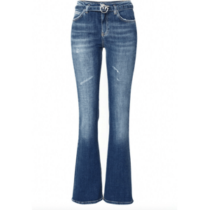 PINKO Flora Blue rifle Veľkosť: M
