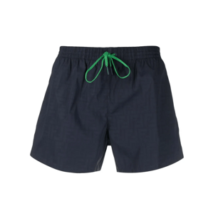 FENDI Logo Navy plavky Veľkosť: S