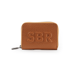 SARA BURGLAR Taupe Orange peňaženka