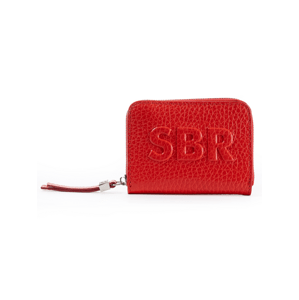 SARA BURGLAR Taupe Red peňaženka