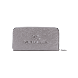 SARA BURGLAR Logo Grey peňaženka