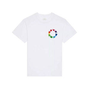 GIVENCHY Circle White tričko Veľkosť: L