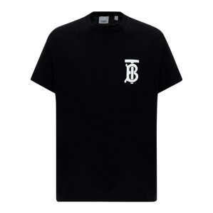 BURBERRY Emerson Black tričko Veľkosť: M