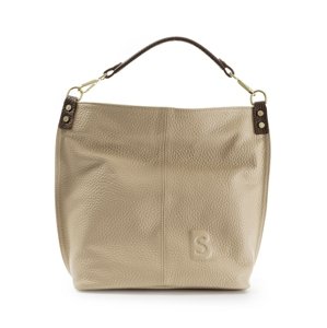 SARA BURGLAR Asia Beige shopper kabelka