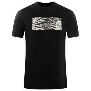CAVALLI CLASS Ector Black tričko Veľkosť: 3XL
