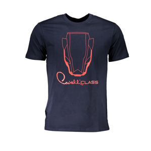 CAVALLI CLASS Panther Navy Blue tričko Veľkosť: XL