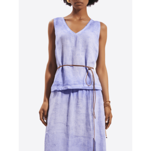 #VDR Linen Lilac blúzka Veľkosť: L