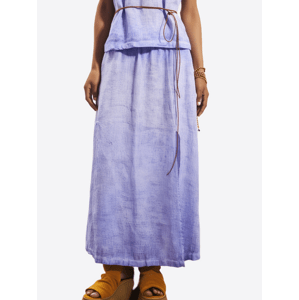 #VDR Linen Lilac sukňa Veľkosť: L