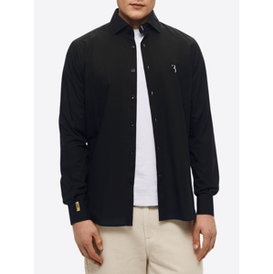 BILLIONAIRE Night Black košeľa Veľkosť: 3XL