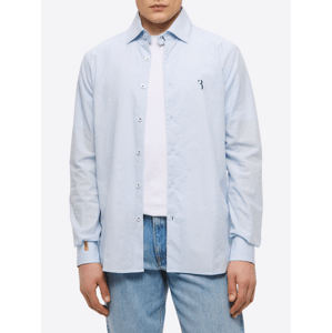BILLIONAIRE Light Blue košeľa Veľkosť: 4XL