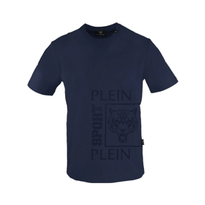 PLEIN SPORT Predator Navy Blue tričko Veľkosť: L