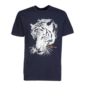 CAVALLI CLASS Tiger Blue tričko Veľkosť: XL