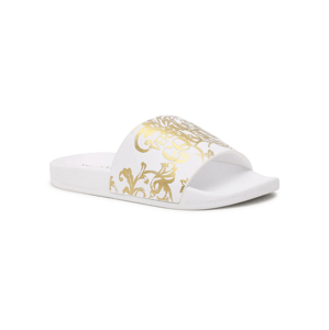 VERSACE JEANS COUTURE Baroque White šľapky Veľkosť: 37 EU