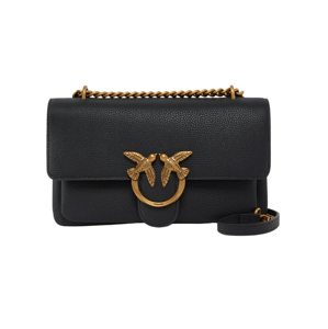 PINKO Love One Soft Black crossbody kabelka