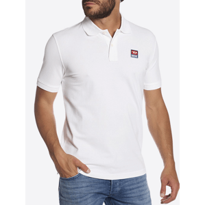 DIESEL Smith White polo tričko Veľkosť: XXL