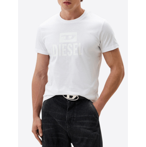 DIESEL Tone On Tone White tričko Veľkosť: L
