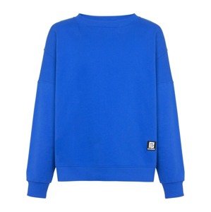 BALMAIN Paris Back Blue mikina Veľkosť: XL