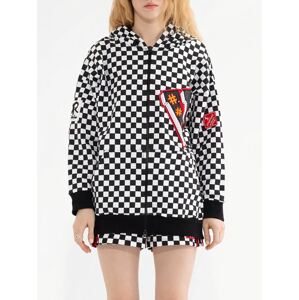 #VDR Chessboard oversize mikina Veľkosť: S