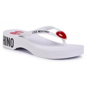 LOVE MOSCHINO Logo dámske žabky Veľkosť: 41 EU