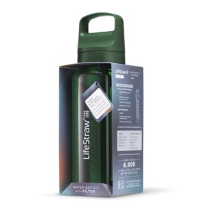 Filtračná fľaša LifeStraw GO2 Stage 0,65 l Farba: Zelená
