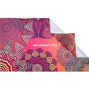 Printed SoftFibre Trek Towel, Farba: mandala