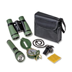 Carson AdventurePak™ Set prieskumníka (ďalekohľad, baterka, kompas, píšťalka)