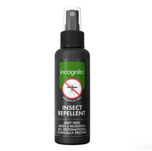 Incognito prírodný repelent spray Objem: 100 ml