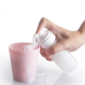 Cestovná dávkovacia fľaštička one touch s pumpičkou 60 ml