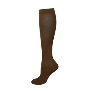 Kompresné podkolienky do lietadla, unisex, čierne Farba: Hnedá, Veľkosť: L/XL