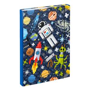Desky na školní sešity A4 Space Game